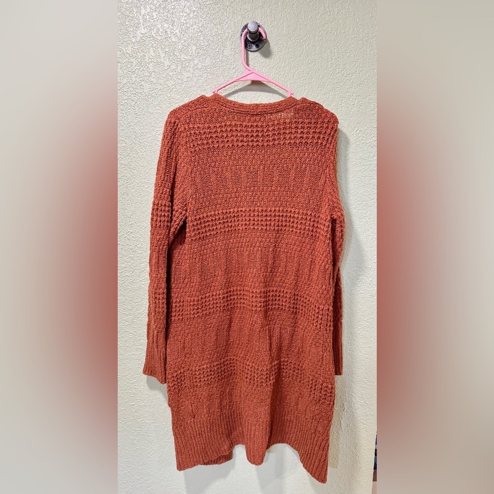 Universal Thread Terracotta Open-Front Cardigan - Picture 3 of 3